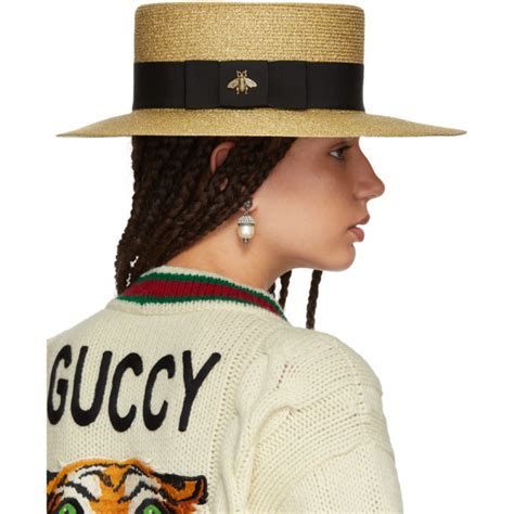 lurex papier hat gucci